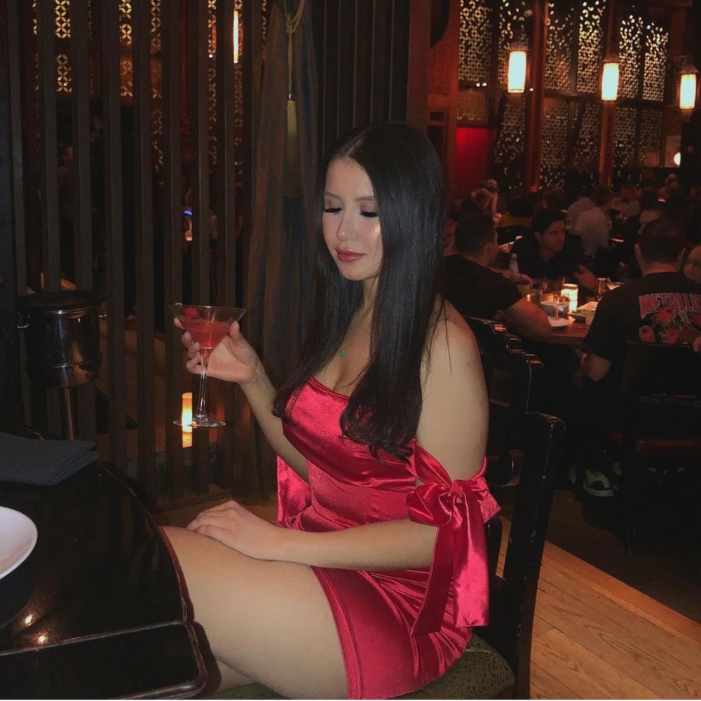 BEAUTIFUL Red Tie Strap Cocktail Dress